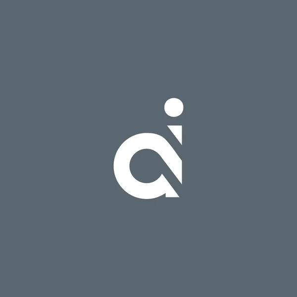 Logotipo de las letras A y I — Archivo Imágenes Vectoriales