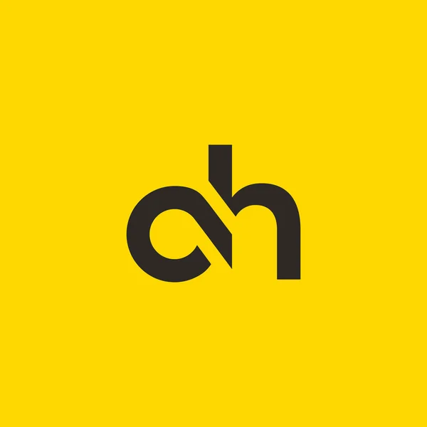 Logo C e HbLetters — Vettoriale Stock