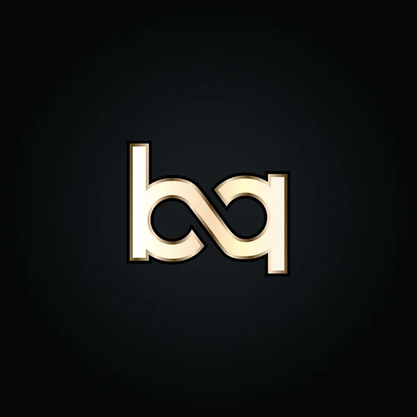 Логотип літер B і Q — стоковий вектор