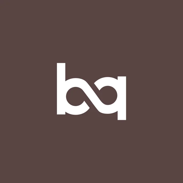 Logotipo de letras B y Q — Vector de stock