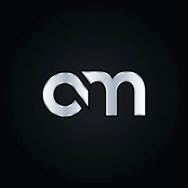 C i Logo litery M — Wektor stockowy