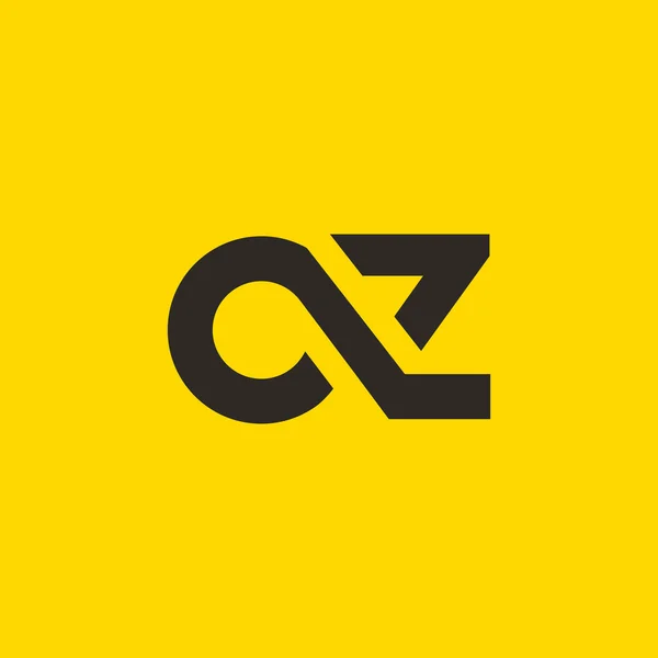 C en Z Letters Logo — Stockvector