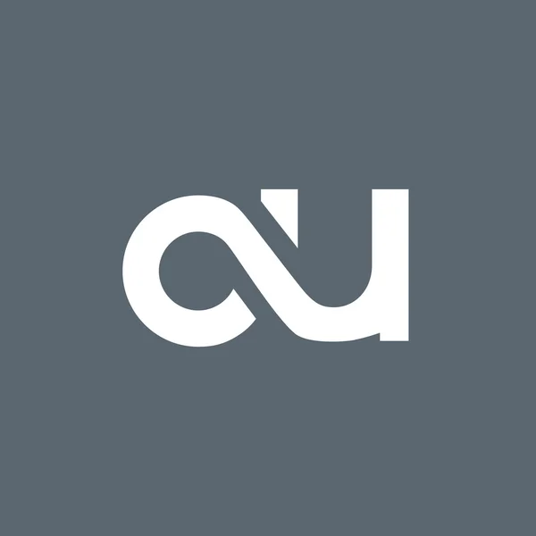 C και το λογότυπο γράμματα U — Διανυσματικό Αρχείο