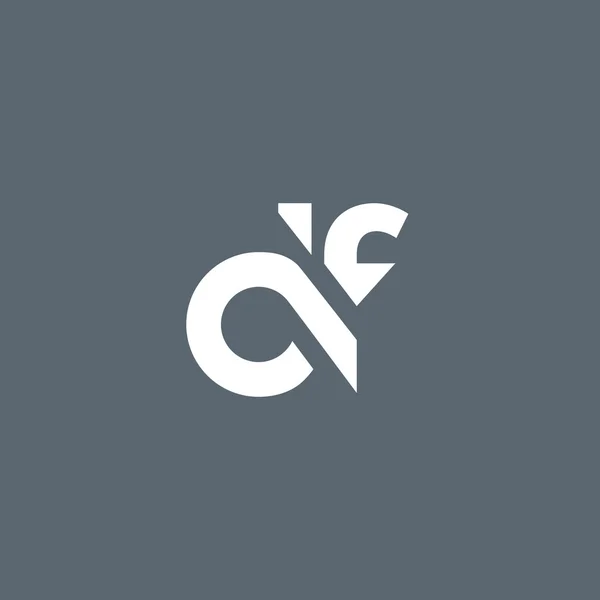 Logotipo de las letras D y F — Archivo Imágenes Vectoriales
