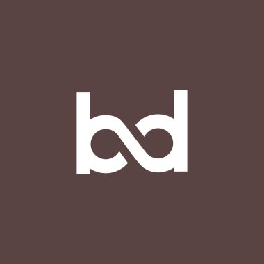 B ve D harfleri Logo