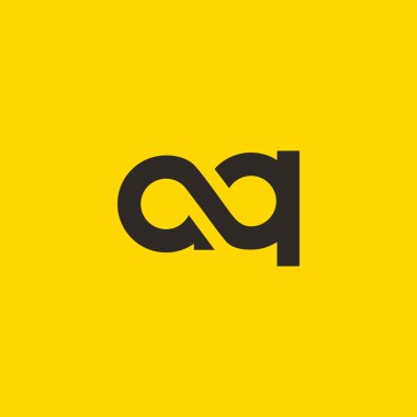 A ve Q harf Logo