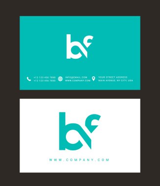 B ve F harfleri Logo