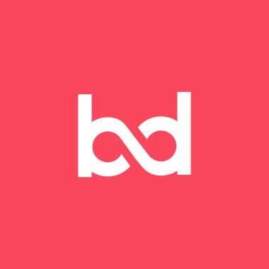 B ve D harfleri Logo