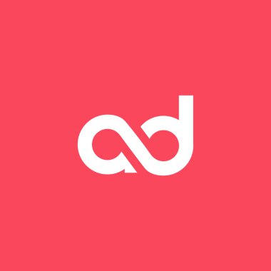 A ve D harfleri Logo