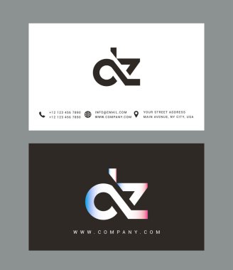 D ve Z harfleri Logo