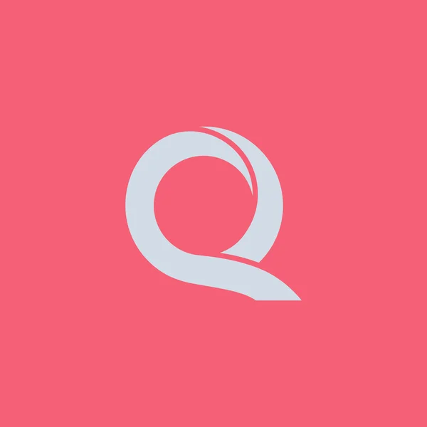 Q ikonka Logo litery — Wektor stockowy