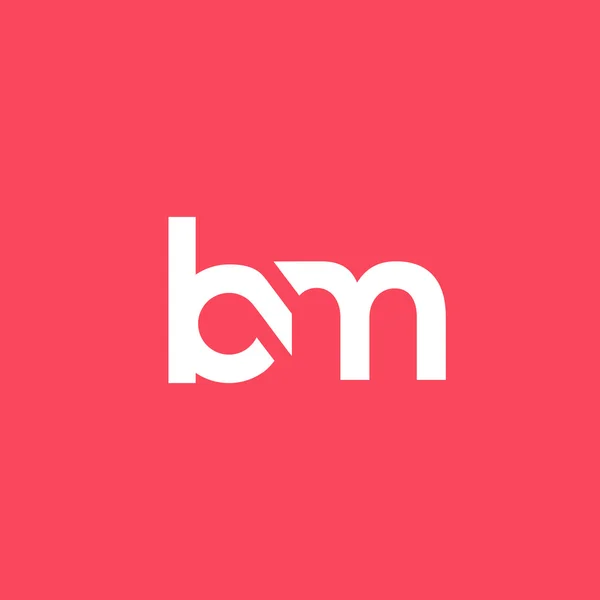 Logo des lettres B et M — Image vectorielle