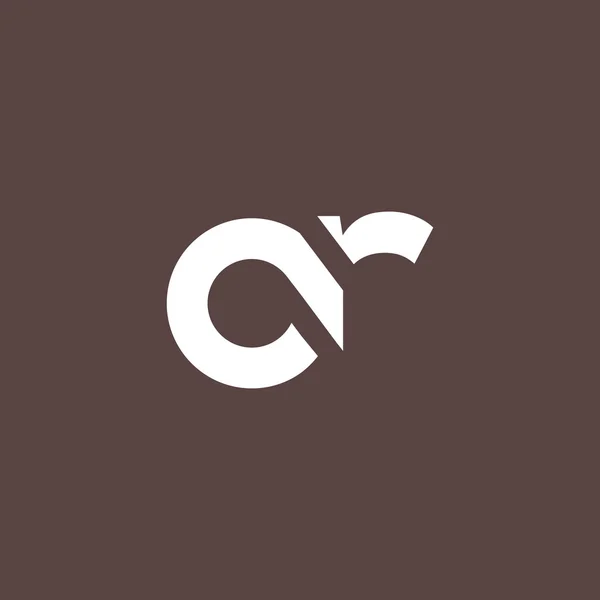 Logo lettere C e R — Vettoriale Stock