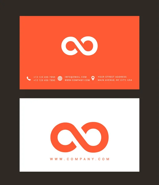 Logotipo de letras C e O — Vetor de Stock