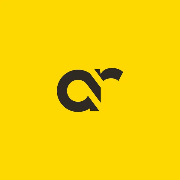 Logo des lettres A et R — Image vectorielle