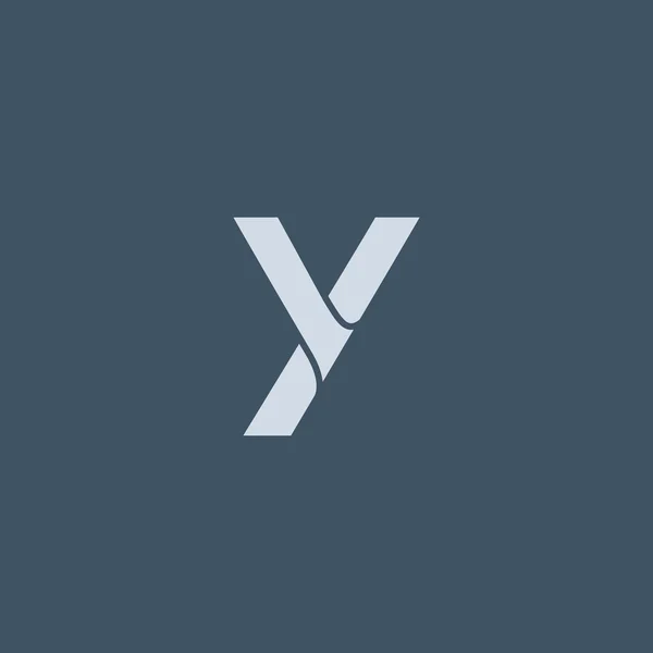 Y letterpictogram Logo — Stockvector