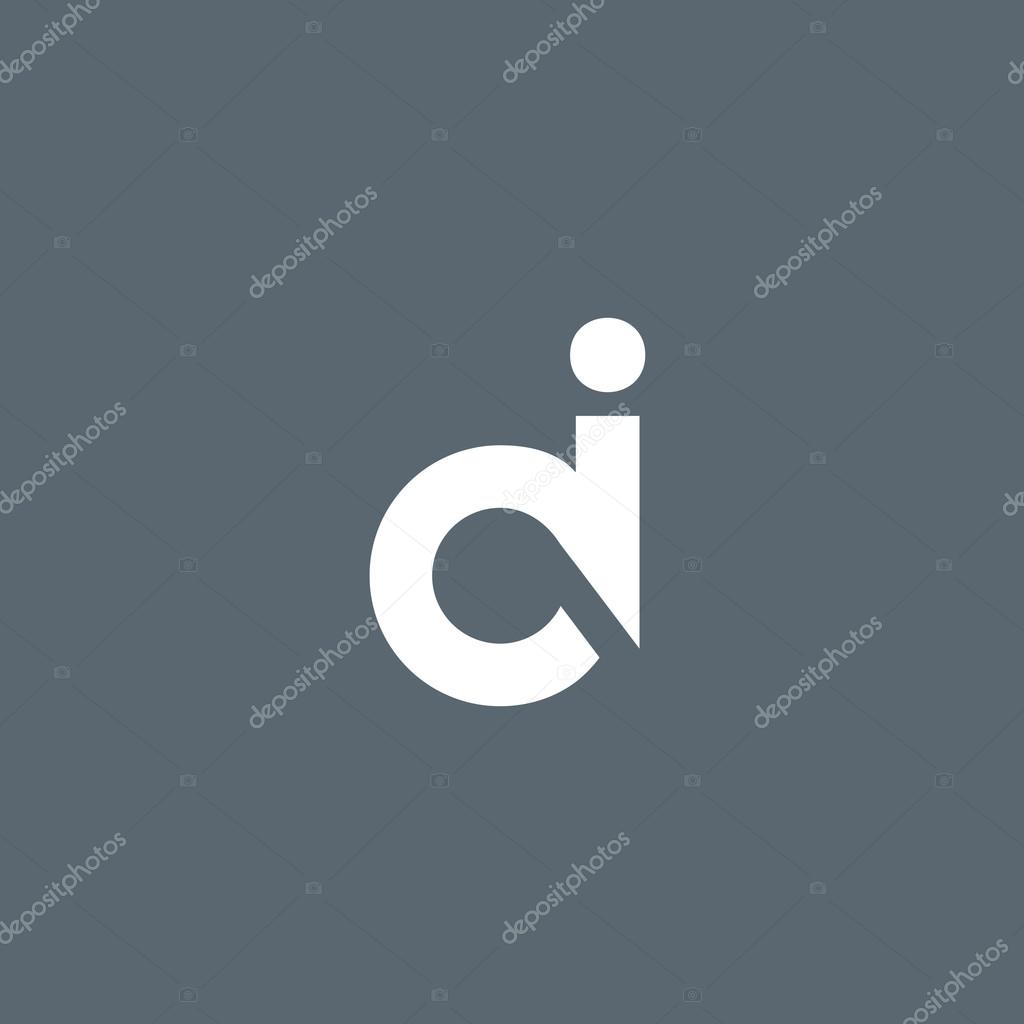 D and I Letters Logo. vector illustration