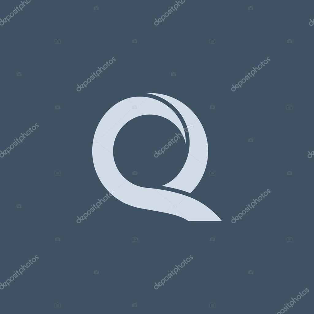 Q letter logo icon, design element. vector illustration