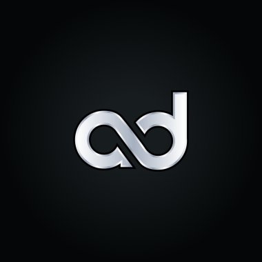 A ve D harfleri Logo