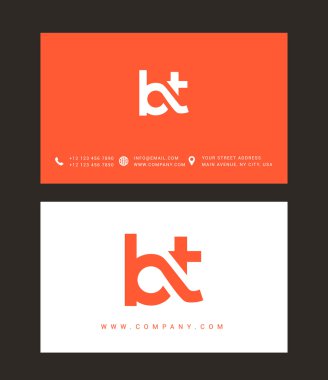 B ve T harf Logo