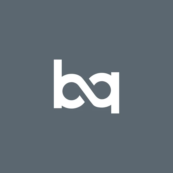 Logotipo de letras B y Q — Archivo Imágenes Vectoriales