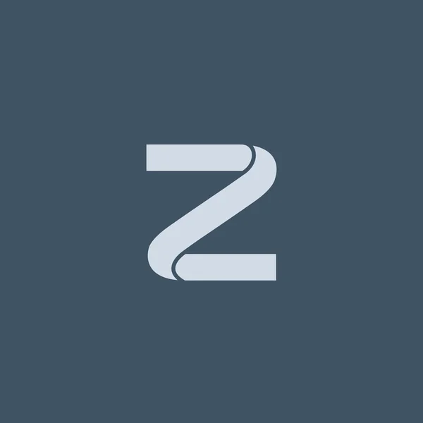 Ícone do logotipo letra Z — Vetor de Stock
