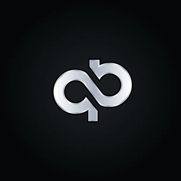 Логотип літер C і P — стоковий вектор