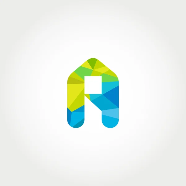 Geometric A letter logo icon — Διανυσματικό Αρχείο