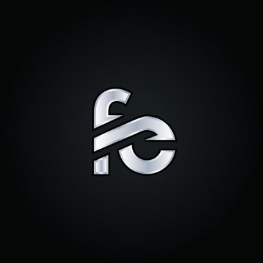 F ve E harf Logo