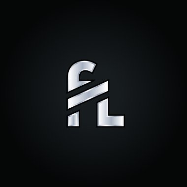 F ve L harfleri Logo