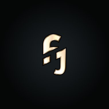 F ve J harfleri Logo