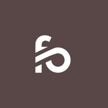 F ve O harf Logo