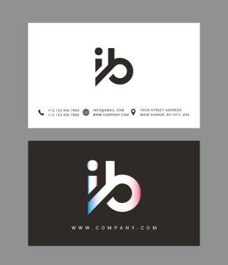 Ben ve B harfleri Logo