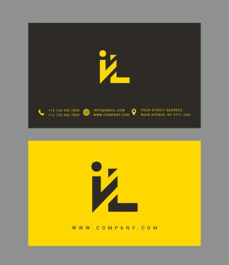 Ben ve L harfleri Logo