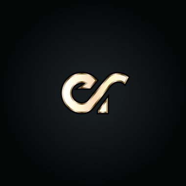 E ve R harfleri Logo