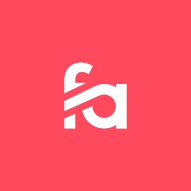 F ve bir harf Logo