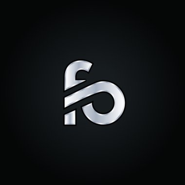 F ve O harf Logo