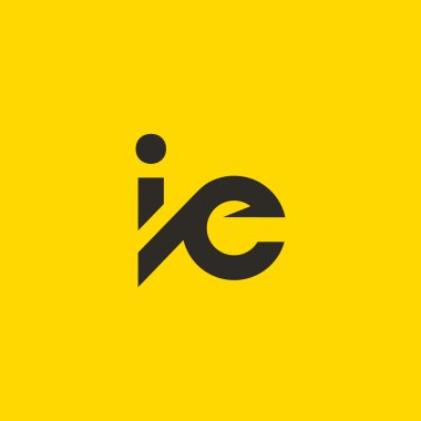 Ben ve E harf Logo