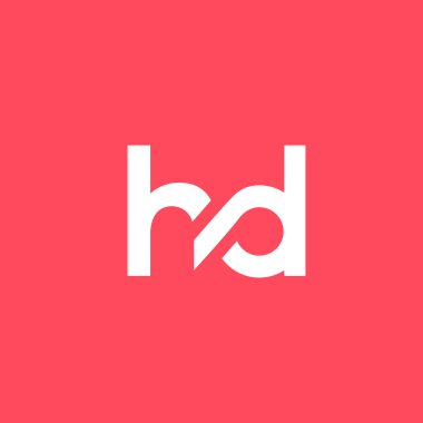 H ve D harfleri Logo