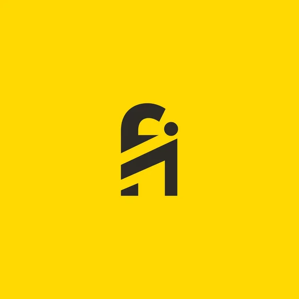F 写字母徽标 — 图库矢量图片