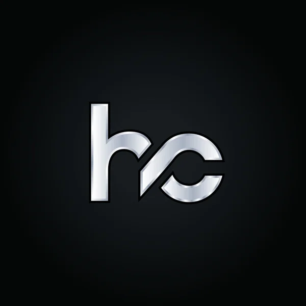 Logotipo de letras H y C — Archivo Imágenes Vectoriales