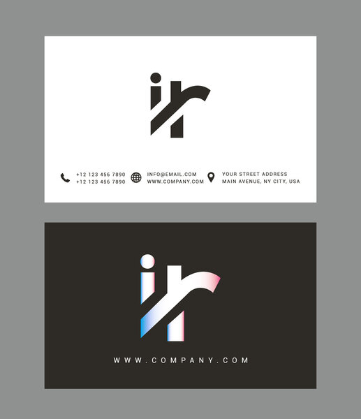 Логотип I и R Letters
