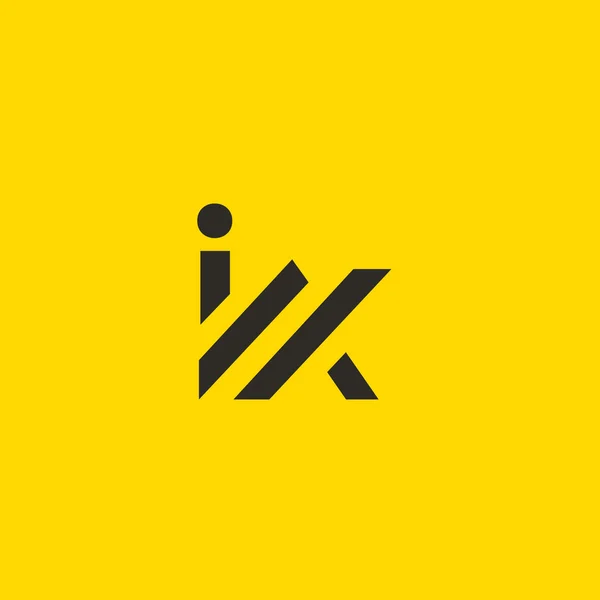 Logotipo de letras I e X —  Vetores de Stock