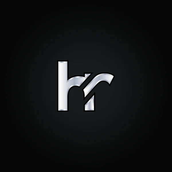 Logo des lettres H et R — Image vectorielle