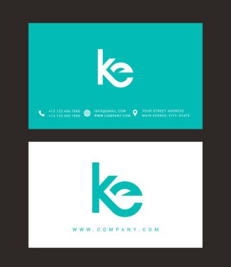 Modern mektup logo tasarımı