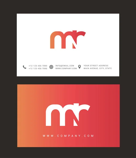 Moderne brief logo ontwerp — Stockvector