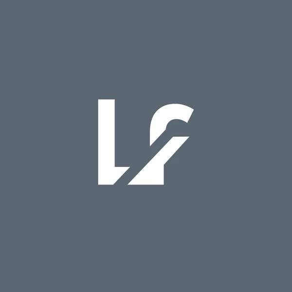 現代文字ロゴ デザイン — ストックベクタ