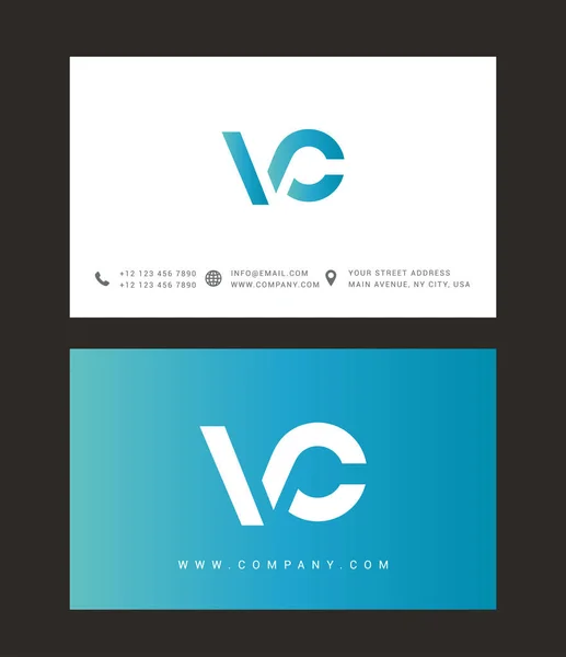 Moderne brief logo ontwerp — Stockvector