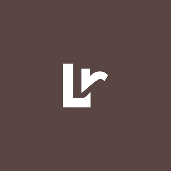 Design moderno del logo della lettera — Vettoriale Stock