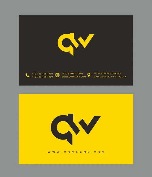 Moderne brief logo ontwerp — Stockvector